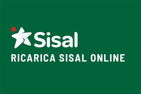 sisal bonus ricarica.